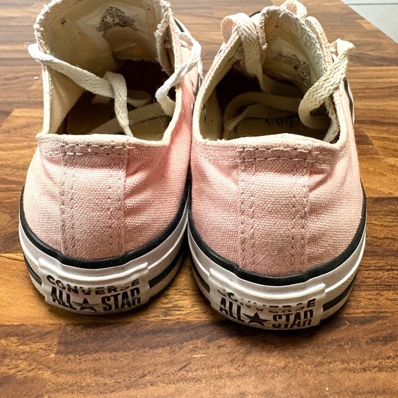 Converse Pink Low top Canvas Sneakers - Picture 4 of 8